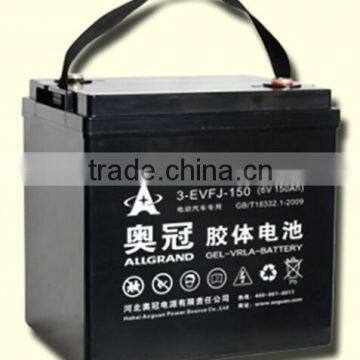 Electric car battery 6V150Ah