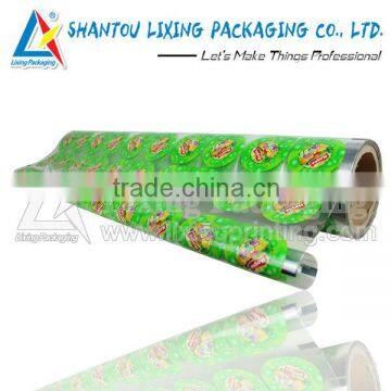 Transparent lidding film