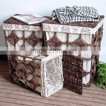 Collapsible laundry basket for living room bedroom