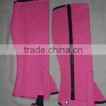 Half chaps/ Mini chaps/ Chaps for horse riding/ Leather half chaps