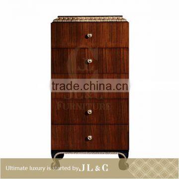 JB16-35 Chest of Drawers with Solid Wooden Corner Cabinet Design Custom Cabinets Bedroom from JL&C Luxury Home Furniture