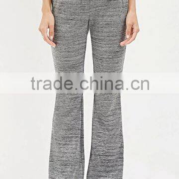 2015 Hot-selling China Wholesale Trousers Fabric Space Dye Flared Pants for Women photo-2