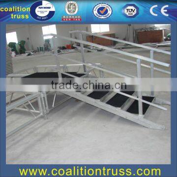 aluminum stage truss/ small stage lighting truss/ assembling stage truss roof