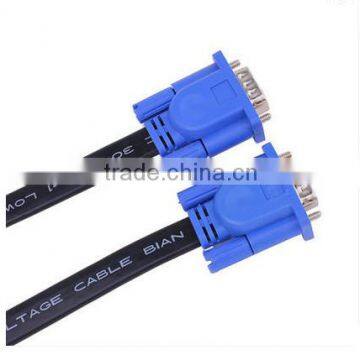High Quality Vga Cable Flat VGA Cable 3+6 for Computer & Game Console 3m photo-2