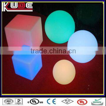 2013 Home Decoration LED Lamp Luminous decorative garden balls/wedding decoration cube led/cube lamp shade