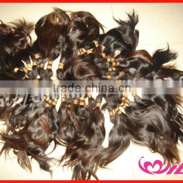 Top Quality Virgin Hair Bulk Cheap Unpreoceed Natural Curl Virgin Human Hair Bulk Hair Extenson