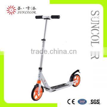 Good quality big wheel scooter with double suspension