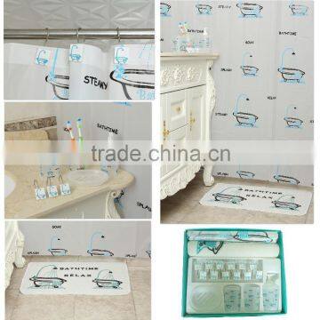 BATH plastic shower accessories sets