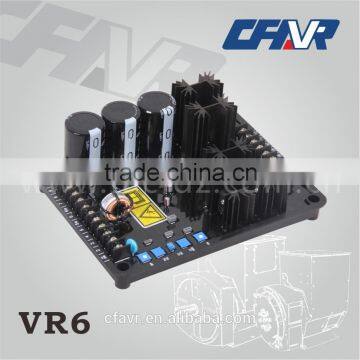 High quality 50 or 60HZ AC input voltage regulator VR6 for Brushless generator