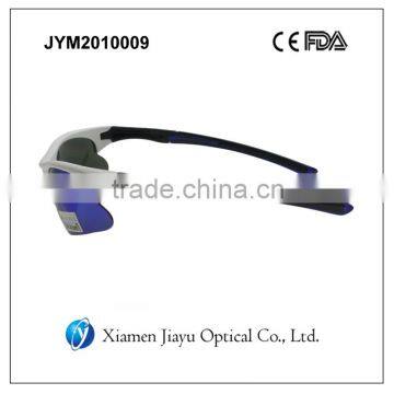 Adjustable Nose Piece Half Frame Sport Sunglasses