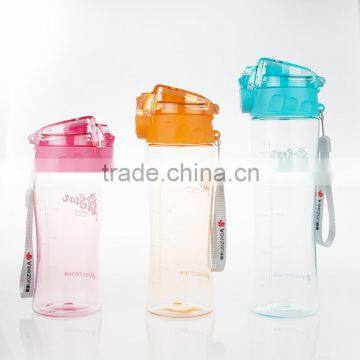 650ML BPA Free plastic sport Infuser water bottle