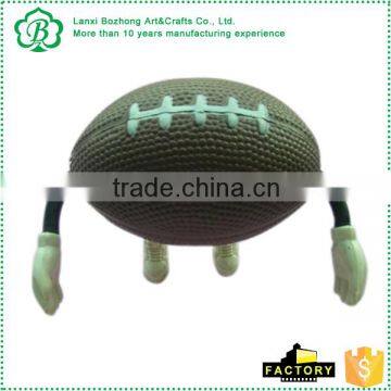 Factory OEM brand PU standing volleyball toys with feet