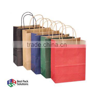 Different Sizes Kraft Paper Bag for Clothes