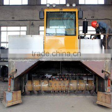 fertilizer compost turner for fertilizer production line crawler turning equipments for sale