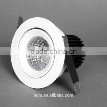 Hot selling new design 6W 7W COB LED downlight with double reflector