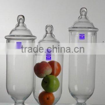 clear glass container