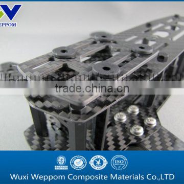 pure carbon fiber maching cutting aprts carbon fiber board