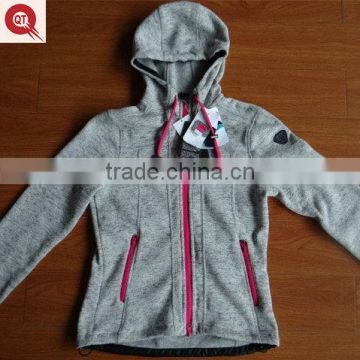 Wholesale china woven OEM service women's knitted warmer jackets