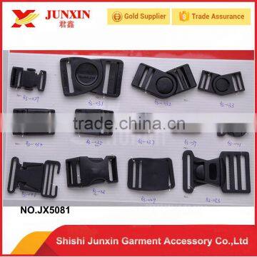 Wholesale cheap plastic quick release buckle both sides contoured buckle