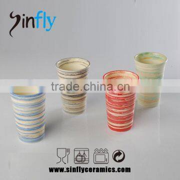 2015 Ceramic Glazed Stoneware Coffee Mug Without Handle