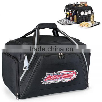 wholesale polyester 50cans travel cooler duffel bag