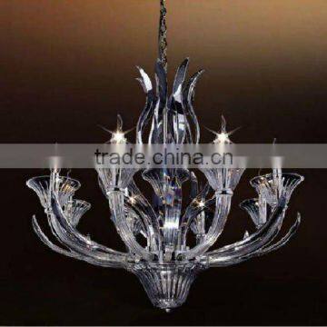 Special design metal chandelier frame with crystal