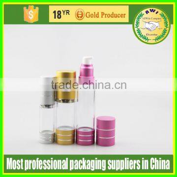 50ml Acrylic Airless Pump Bottles Makeup Containers photo-2