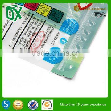 New China Products for Sale Transparent Front Plastic Stand-up Doypack Pouch With Zipper for Powder Packing photo-4