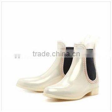 Women Fashion ankle Rain Boots