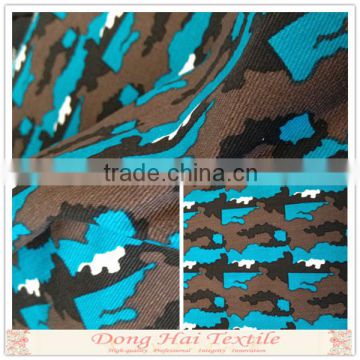 army cotton camo waterproof fabric polyester