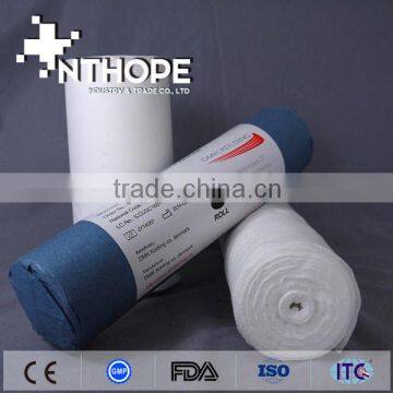 medical bleached absorbent cotton gauze roll wholesealer