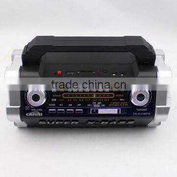 5 Band Receiver Radio for Sale, Flashlight SD Player, Portable FM AM Radio photo-3