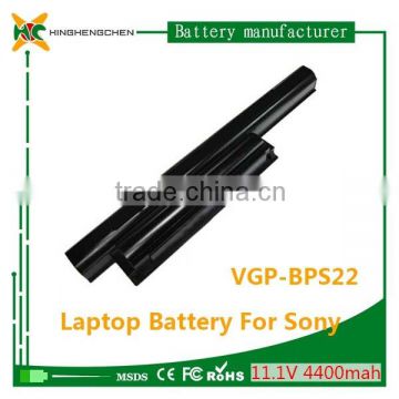 lithium polymer battery 4400mah for Sony VPC-E1Z1E VGP-BPS22 laptop battery Series