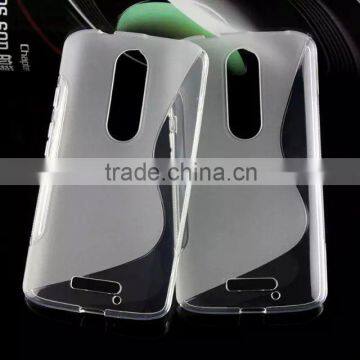 New Arrival S-Wave Phone Case TPU GEL Cover Tpu Gel Case for Moto x3 Lux Wholesale photo-2