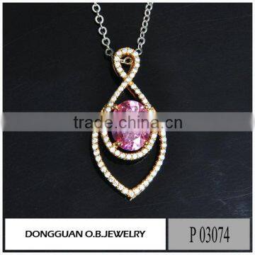 New Arrival Emerald Pendant Brass Silver Jewelry/custom Big Stone Pendant Design photo-3