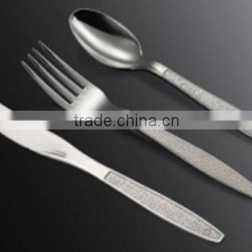 Large Plastic Forks Knife And Spoons,Siver Coated Cutlery,Disposable Plastic Metallic Cutlery