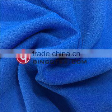 Polyester Jacquard Cut Flower Chiffon Fabric for Women's Garments