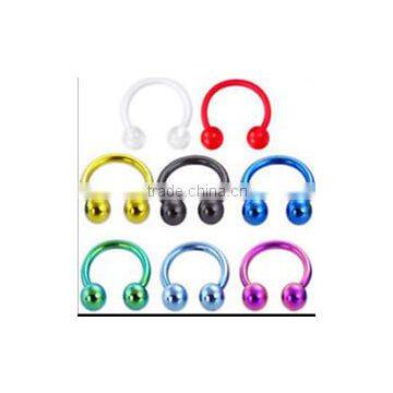 Horseshoe Nose Lip Rings Body Piercing Jewelry WHOLESALE CBR