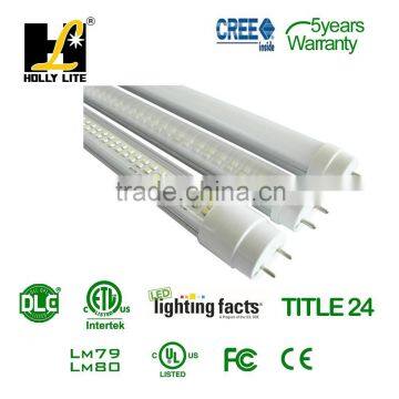 Hot selling TUV VDE UL cUL DLC ETL approved 18W Oval LED Tube Light T8(1200*30mm)