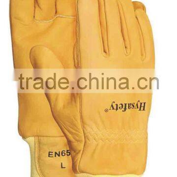 CE Cowgrain Heat Resistant Kevlar Firefighter Glove/EN659 Standard [Inventory Available] - 7992