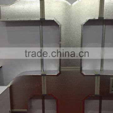 phenolic foam insulation board with color steel surface