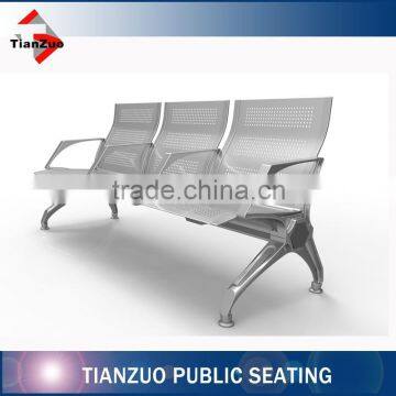 Aluminum Public Waiting Airport Sofa