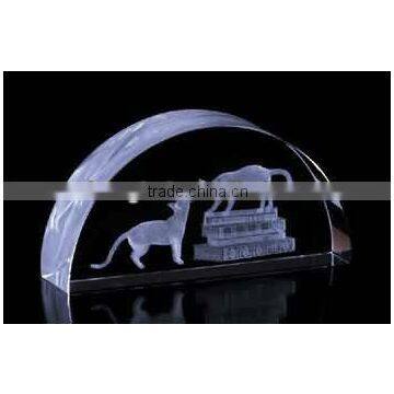 Beautiful perfect crystal paperweight