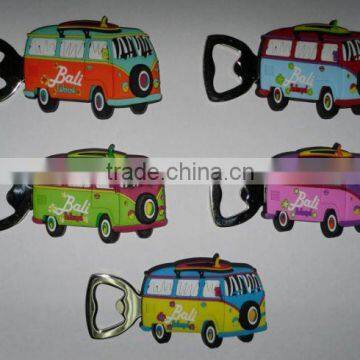 3d soft pvc magnetic rubber openers