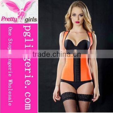 Latex Vest Girdle Shapewear and Latex Waist Cincher Vest photo-2