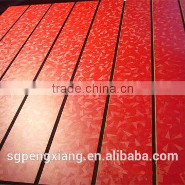 Customized Melamine Slot MDF / Slatwall Panel photo-2