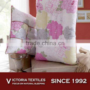 printed colorful design fiber filling 48*74cm pillows