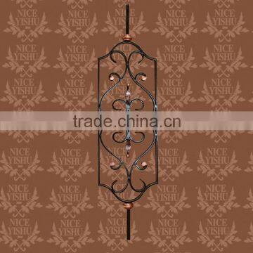 New design prefab wrought iron stair railings, decorative wrought iron indoor stair railings on alibaba.com