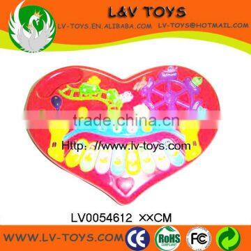 LV0054608 English & Spanish Musical Instrument Plastic Toy Electronic Cartoon Organ photo-2