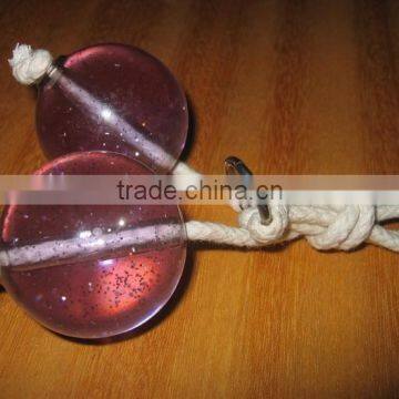 Wholesale Novelty Gift Toy Light Clacker Ball With Handle photo-3